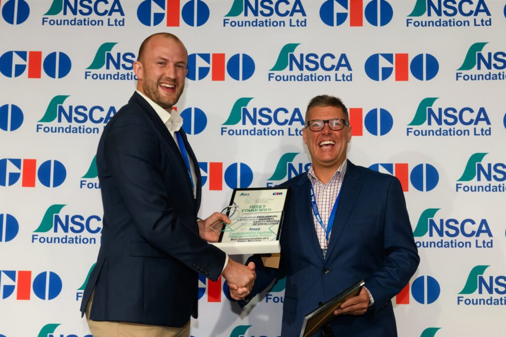 CDC received the Highly Commended award in the Best Communication of a Safety Message category