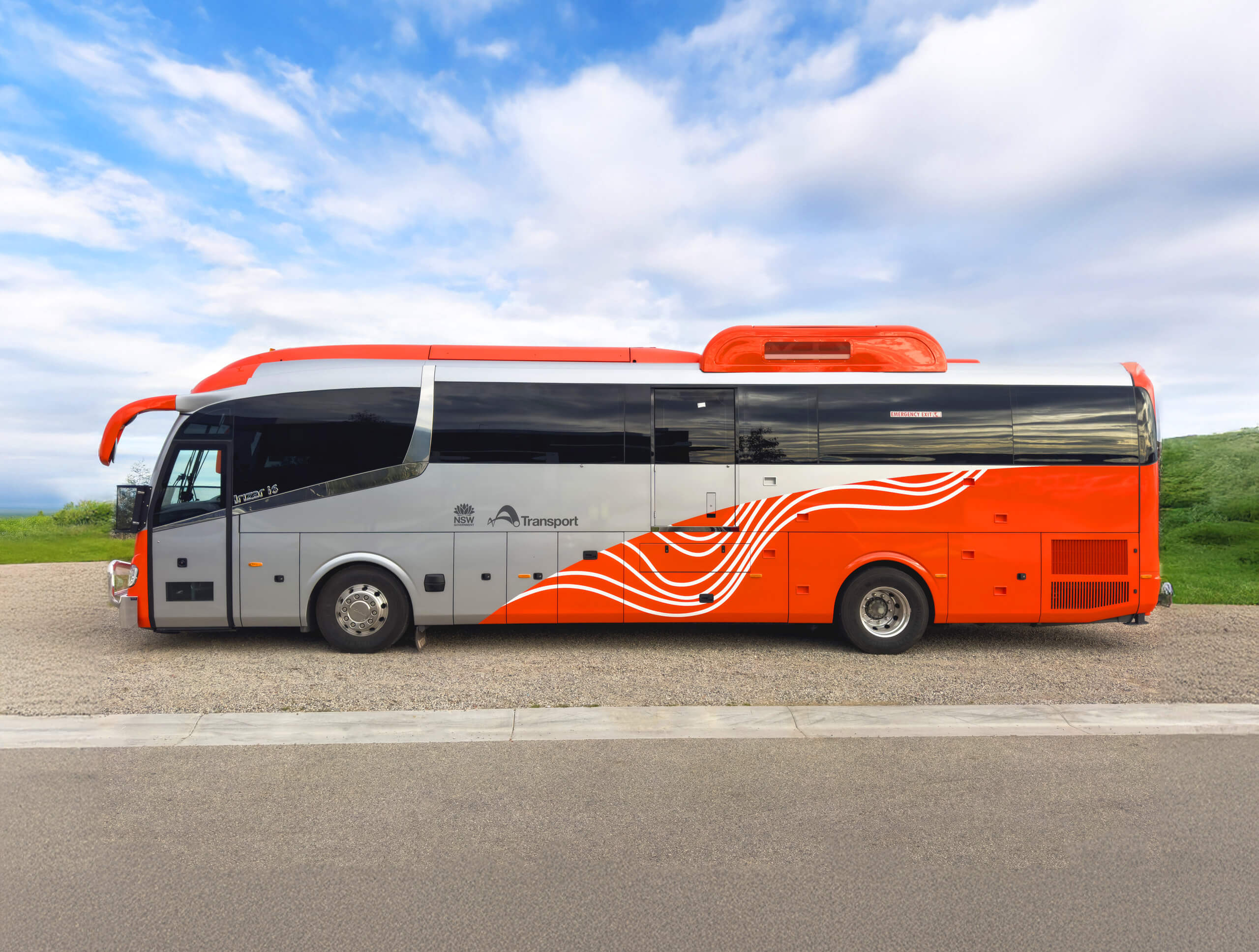 NSW Trainlink Bus For Rail Replacement In G & I Brochure