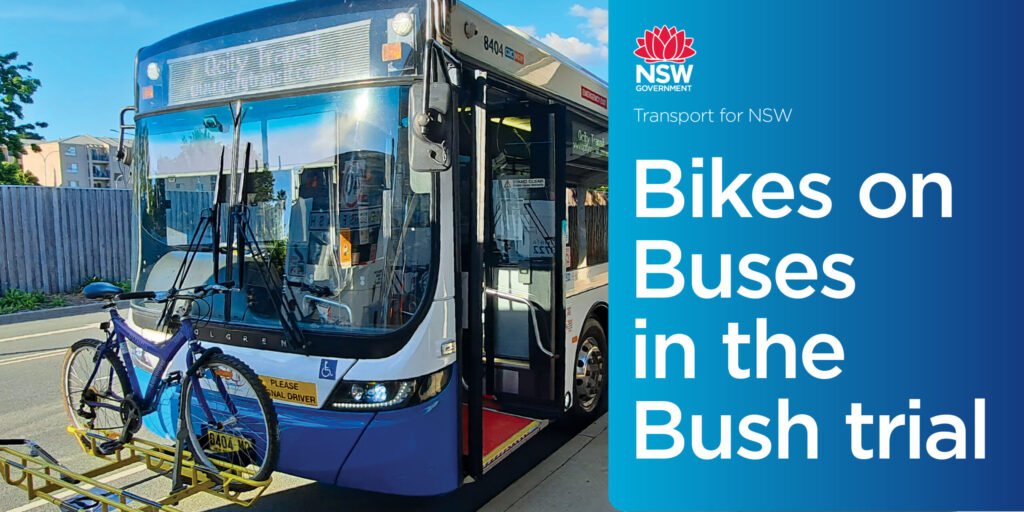 Bikes on Buses in the Bush trial