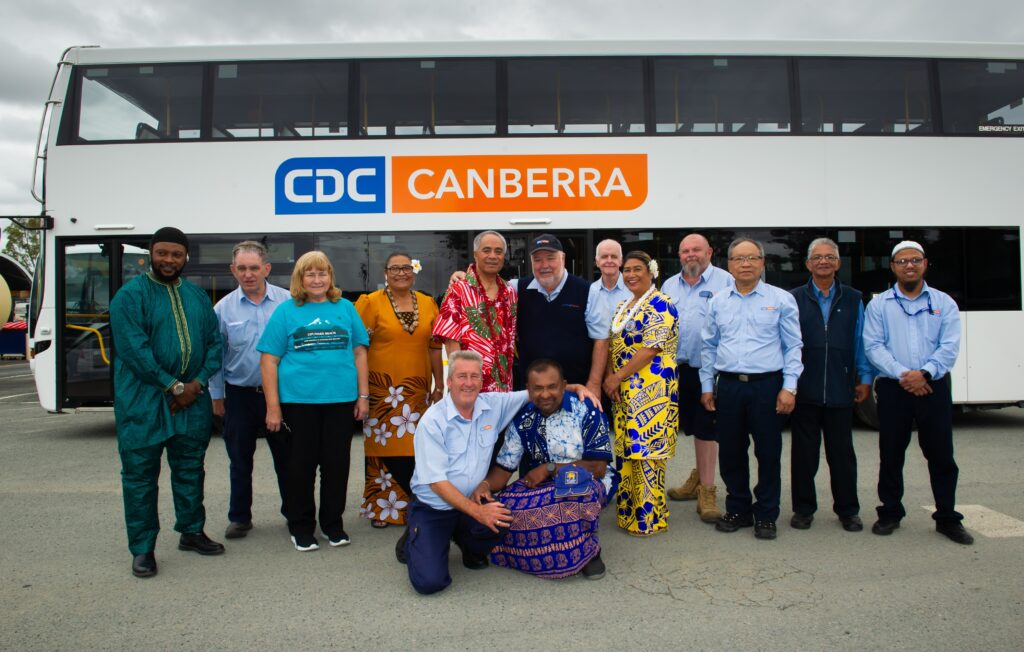 CDC Canberra Buses In Queanbeyan Has About 35 Nationalities In Its Workforce And Will Be One Of The Coach Companies Offering Transfers To The Multicultural Festival